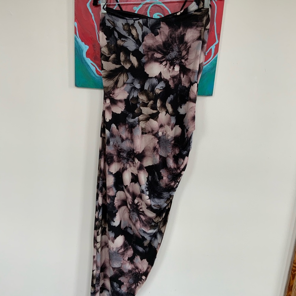 Asymmetrical fashion nova dress